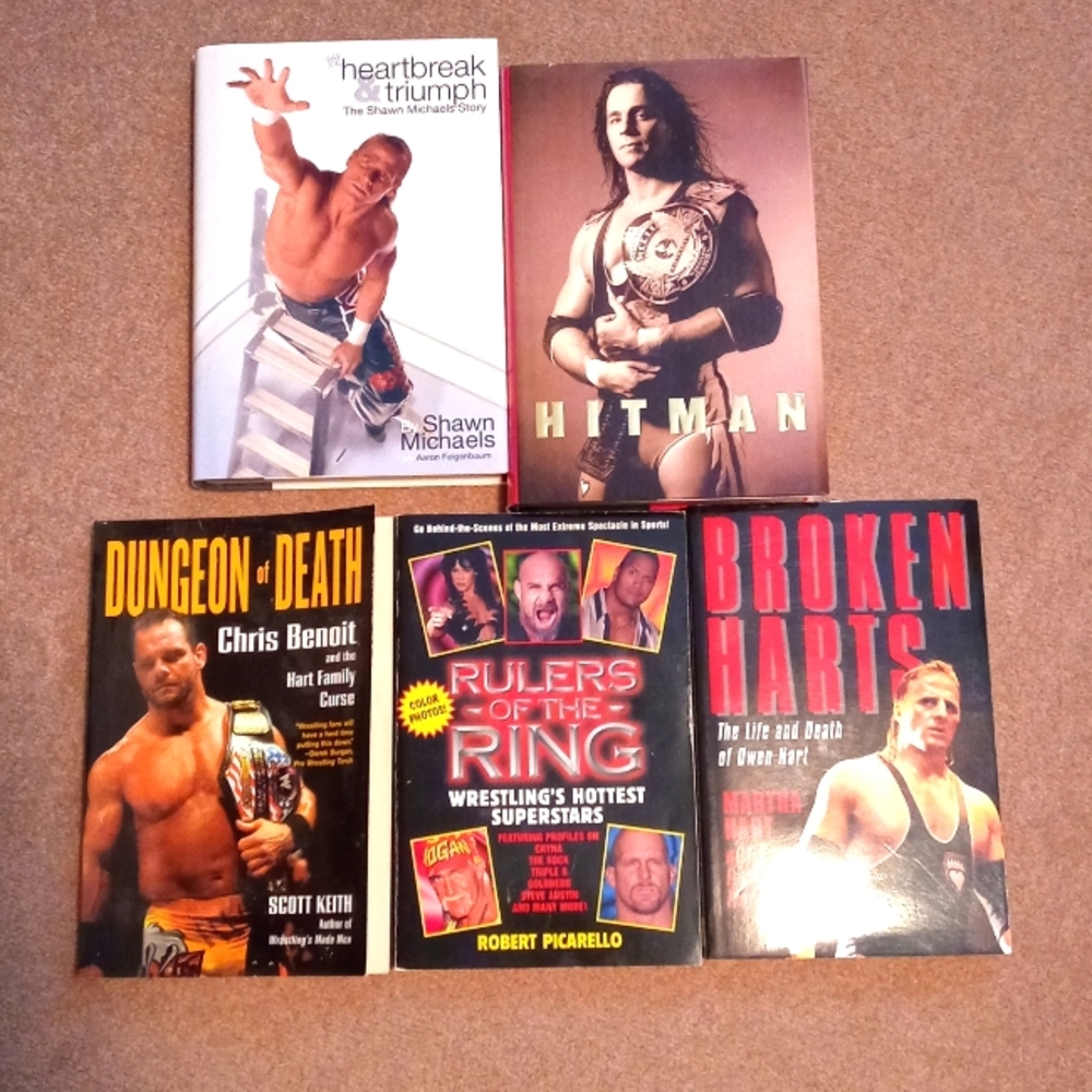 WWF Wrestling books